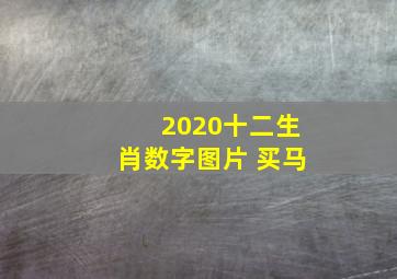 2020十二生肖数字图片 买马